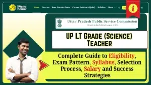 How to Become UP LT Grade Science Teacher Guide